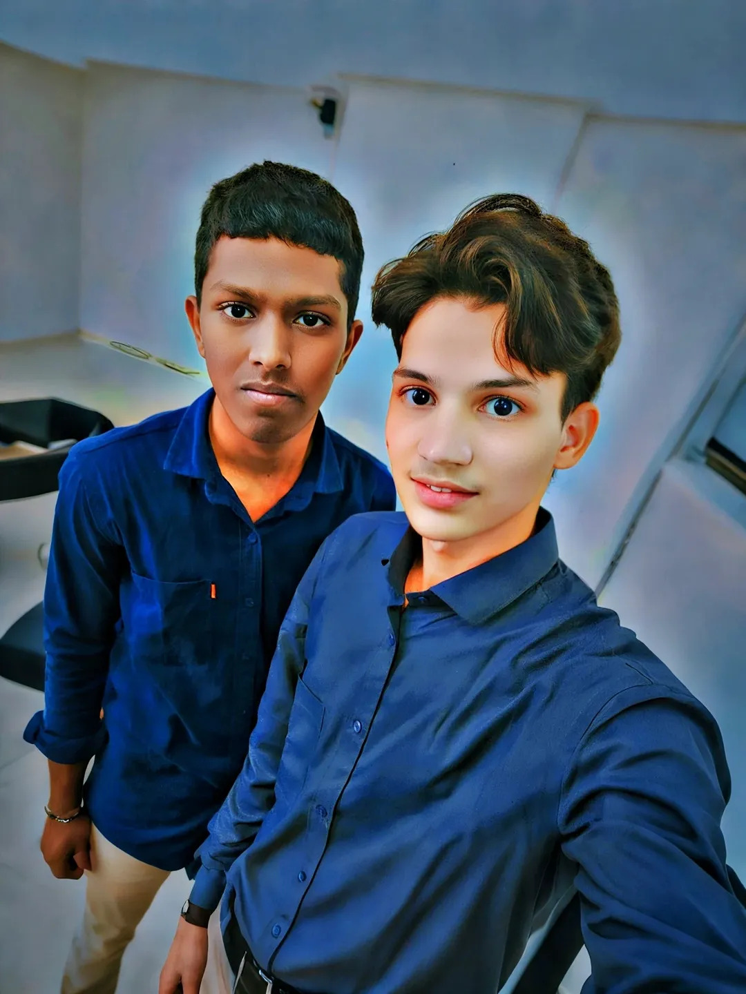 Dormitory area with neatly arranged beds