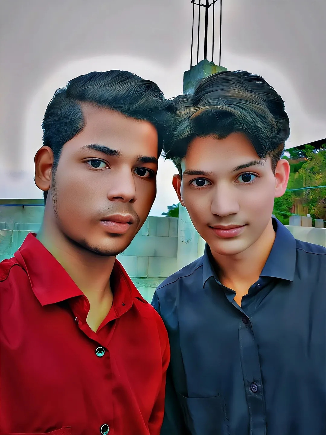 Students playing sports on the ground